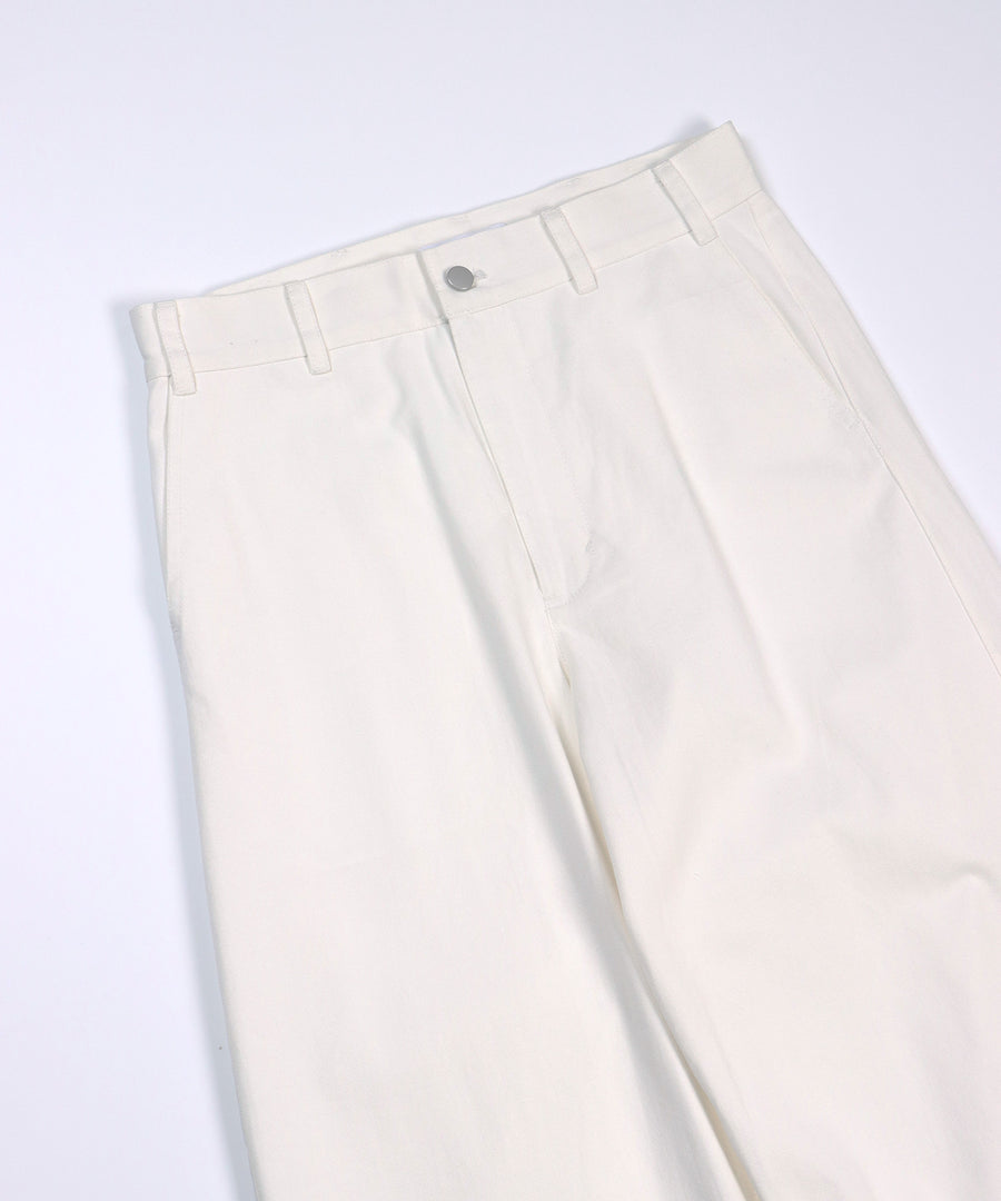 AN WIDE JEANS (White)