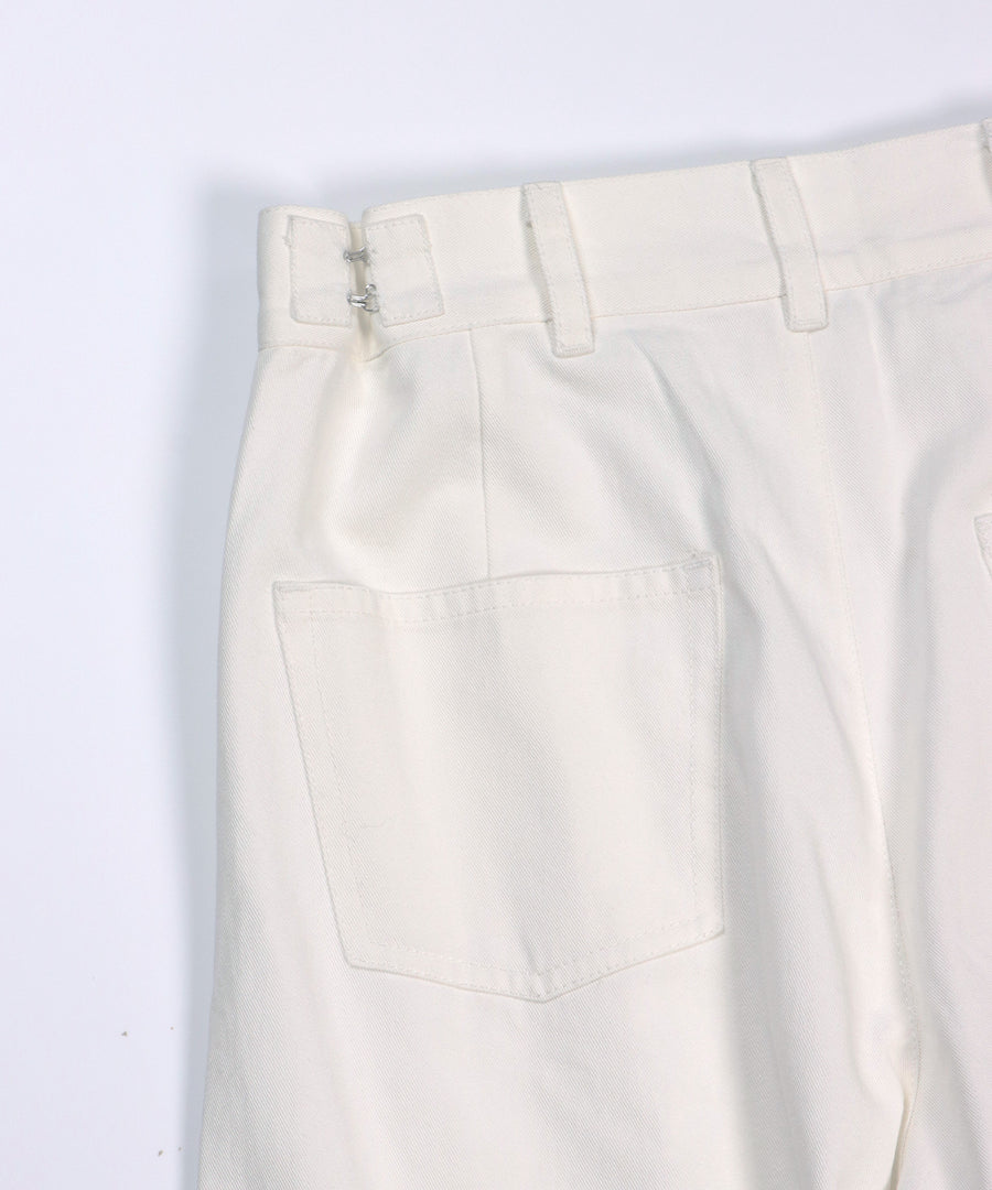 AN WIDE JEANS (White)